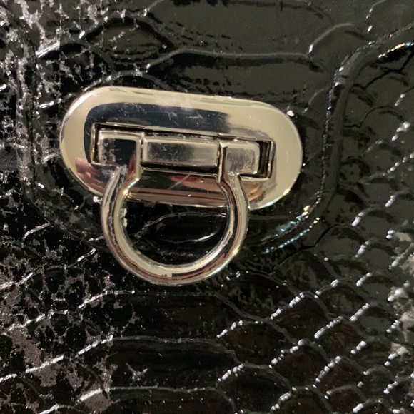 Large black&silver clutch purse - Picture 7 of 7